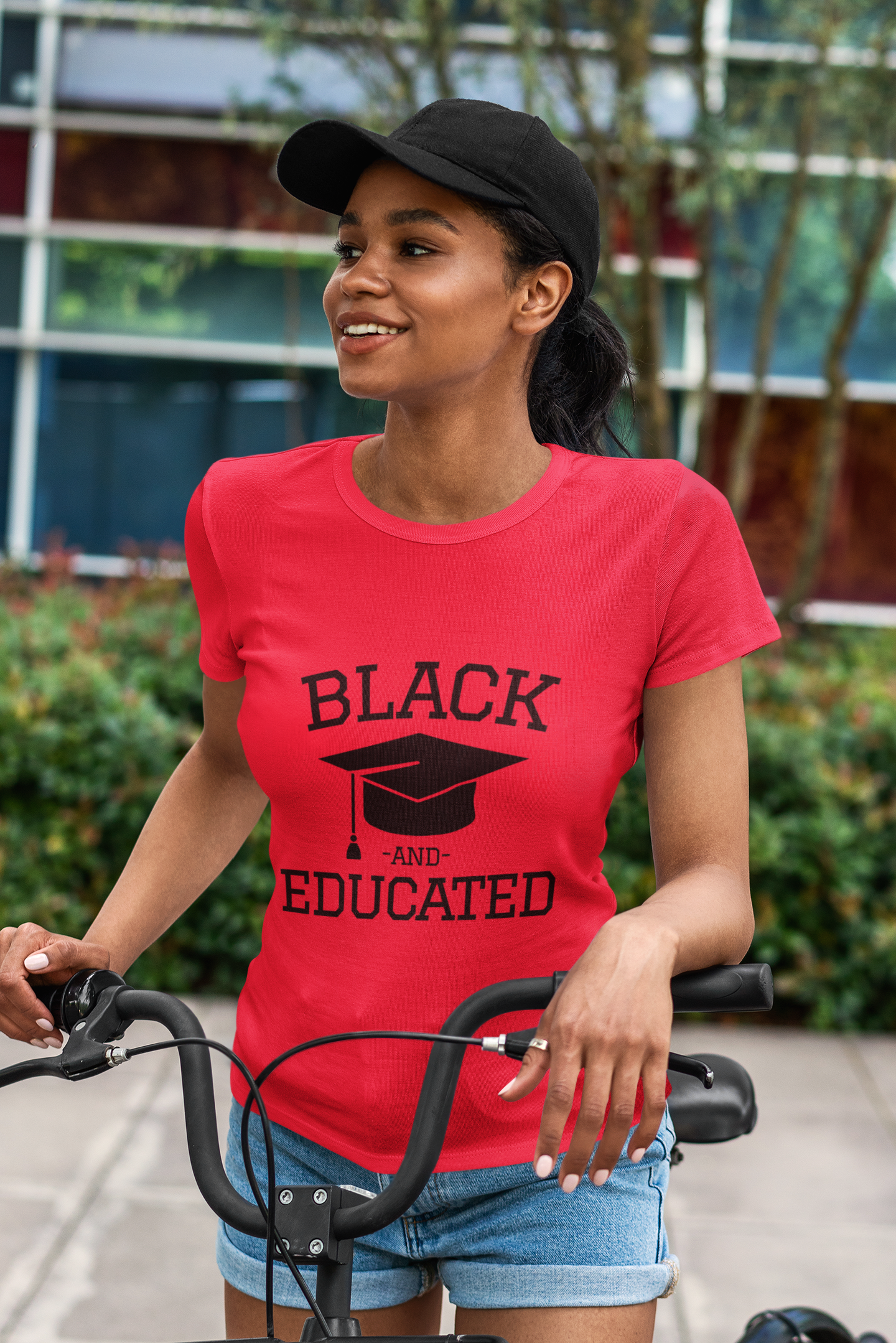 Black and Educated Women's T-Shirt